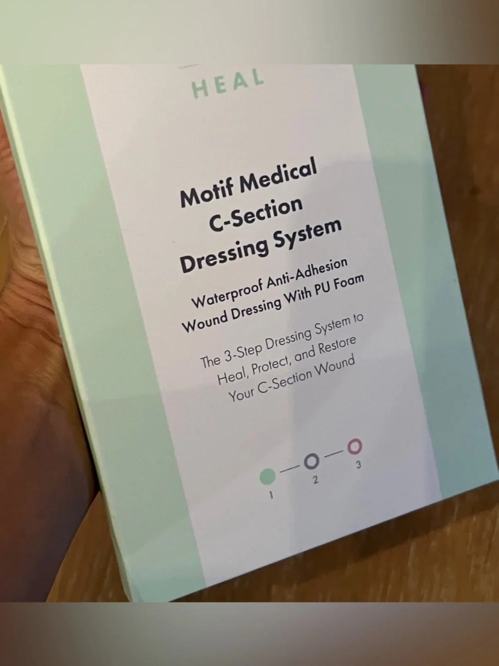 🩹🤕NWT MOTIF MEDICAL CESAREAN POSTPARTUM WOUND DRESSING STEP 1 🤕🩹